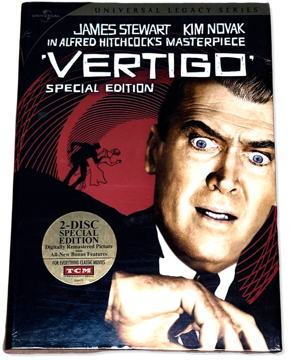 Vertigo - Special Edition (2008, DVD) James Stewart, Alfred Hitchcock movie NEW!